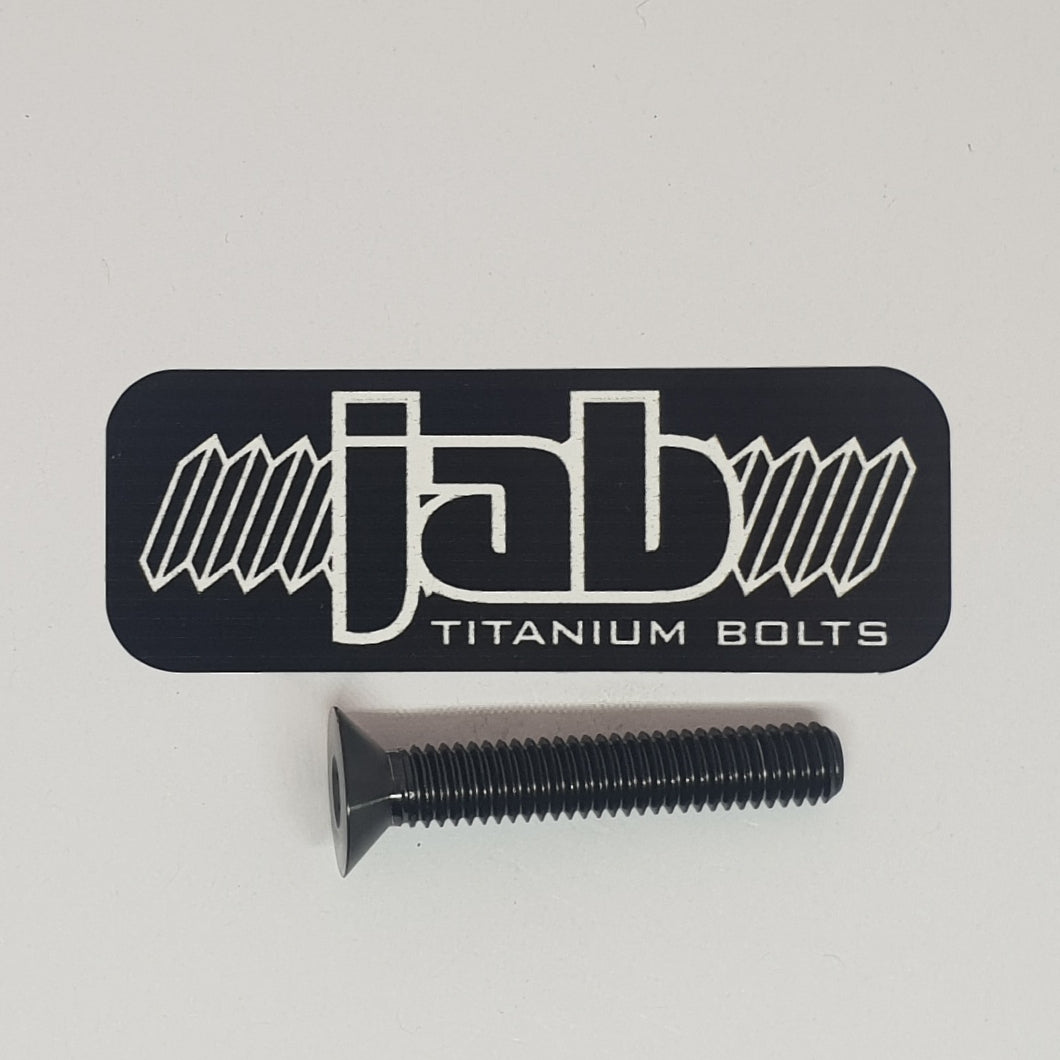 Titanium Countersunk M6x35mm Bolt