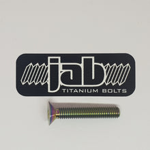 Load image into Gallery viewer, Titanium Countersunk M6x35mm Bolt
