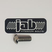 Load image into Gallery viewer, Titanium Button Head M8x20mm Bolt
