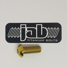Load image into Gallery viewer, Titanium Button Head M8x20mm Bolt
