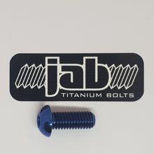 Load image into Gallery viewer, Titanium Button Head M8x20mm Bolt
