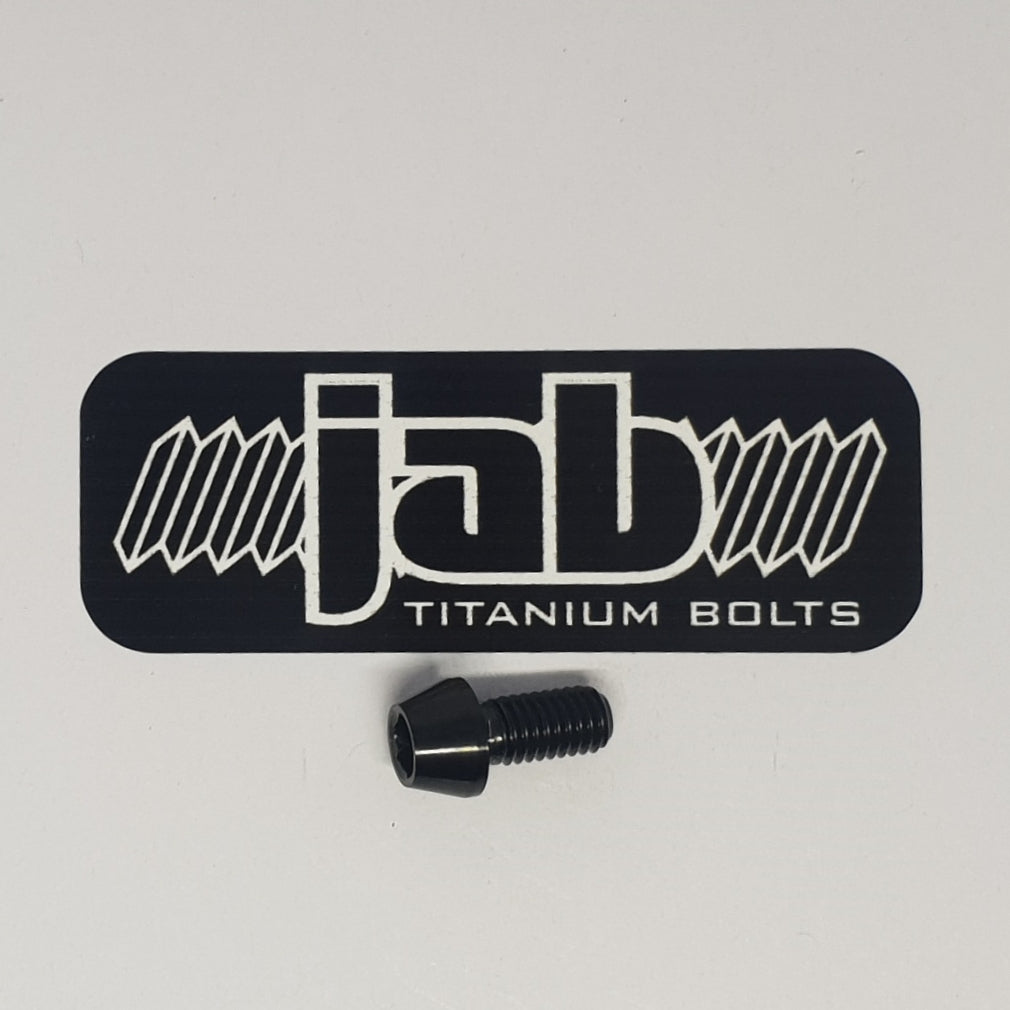 Titanium M5x10mm Tapered Head Bolt