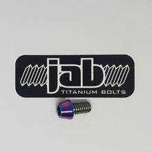 Load image into Gallery viewer, Titanium M6x10mm Tapered Head Bolt
