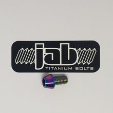 Load image into Gallery viewer, Titanium M6x8mm Tapered Head Bolt
