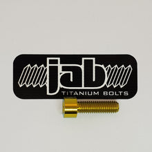 Load image into Gallery viewer, Titanium Cylindrical Head M6x20mm Bolt
