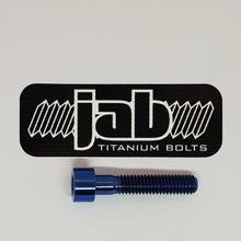 Load image into Gallery viewer, Titanium Cylindrical Head M6x30mm Bolt
