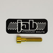 Load image into Gallery viewer, Titanium Cylindrical Head M6x30mm Bolt
