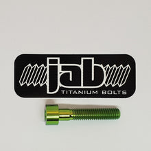 Load image into Gallery viewer, Titanium Cylindrical Head M6x30mm Bolt
