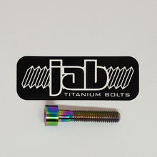 Load image into Gallery viewer, Titanium Cylindrical Head M6x30mm Bolt
