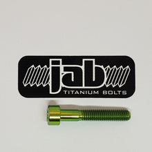 Load image into Gallery viewer, Titanium Cylindrical Head M6x35mm Bolt
