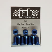 Load image into Gallery viewer, Evil Flip Chip + Bone Link Titanium Bolt Kit

