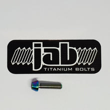 Load image into Gallery viewer, Titanium M4x15mm Tapered Head Bolt

