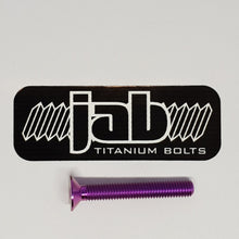 Load image into Gallery viewer, Titanium Countersunk M5x35mm Bolt
