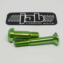 Load image into Gallery viewer, Titanium Specialized Stumpjumper and Turbo Levo Shock Bolt Kit
