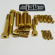 Load image into Gallery viewer, Titanium Santa Cruz V10.7 Frame Kit and Shock Bolts
