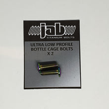 Load image into Gallery viewer, Titanium Ultra Low Profile Bottle Cage Bolts
