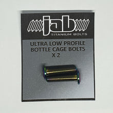 Load image into Gallery viewer, Titanium Ultra Low Profile Bottle Cage Bolts
