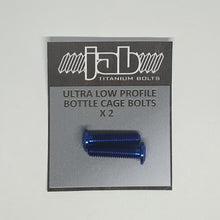 Load image into Gallery viewer, Titanium Ultra Low Profile Bottle Cage Bolts
