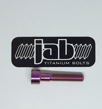 Load image into Gallery viewer, Titanium Cylindrical Head M6x30mm Bolt
