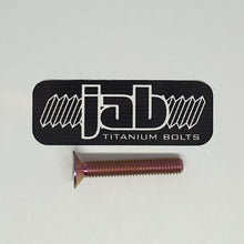 Load image into Gallery viewer, Titanium Countersunk M6x35mm Bolt
