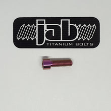 Load image into Gallery viewer, Titanium Cylindrical Narrow Head M5x15mm Bolt
