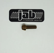 Load image into Gallery viewer, Titanium M6x18mm Tapered Head Bolt
