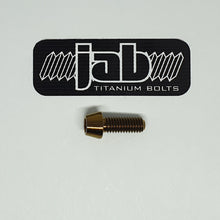 Load image into Gallery viewer, Titanium M6x16mm Tapered Head Bolt
