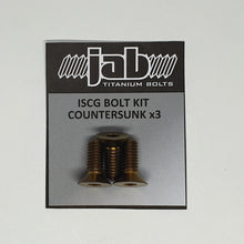 Load image into Gallery viewer, ISCG Countersunk Head Titanium Bolt Kit
